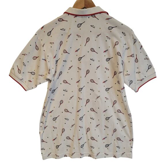 Vintage 80s Tennis Polo Women's Athleisure Outdoors‎ Sport Pickle Bell Size M - Picture 2 of 6